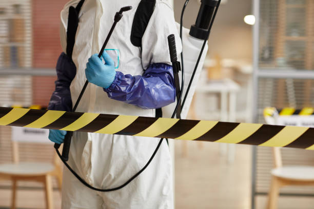 Professional Biohazard technician working in Pittsburg, NH